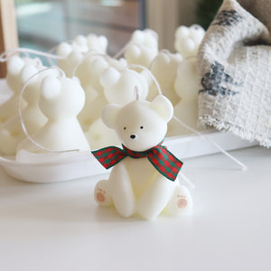 Baby Bear Pillar Soy Candle